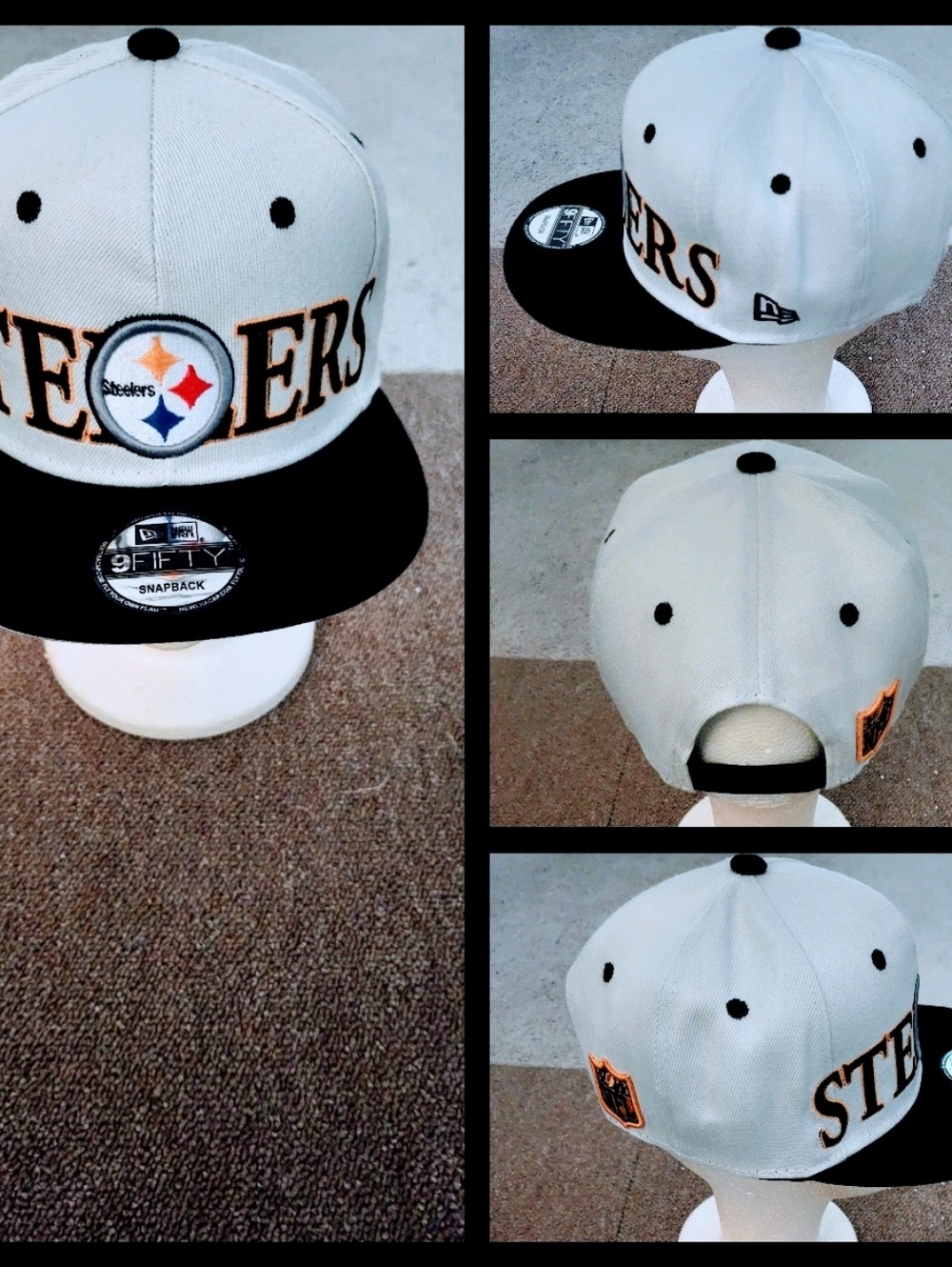 PITTSBURGH STEELERS NFL FOOTBALL SNAPBACK HAT.